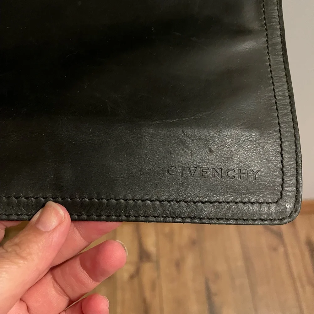 Givenchy Leather Messenger Bag - Picture 3 of 9